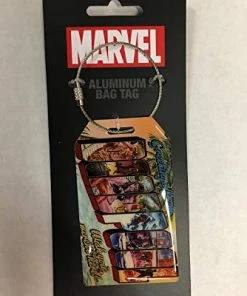 Monogram Marvel Deadpool Aluminum Luggage Tag