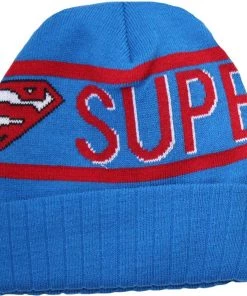 Bioworld DC Comics: Superman Text Cuff Beanie