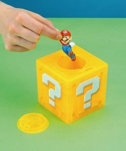 Paladone Super Mario Question Block Coin Bank 5 Paladone Super Mario Question Block Coin Bank