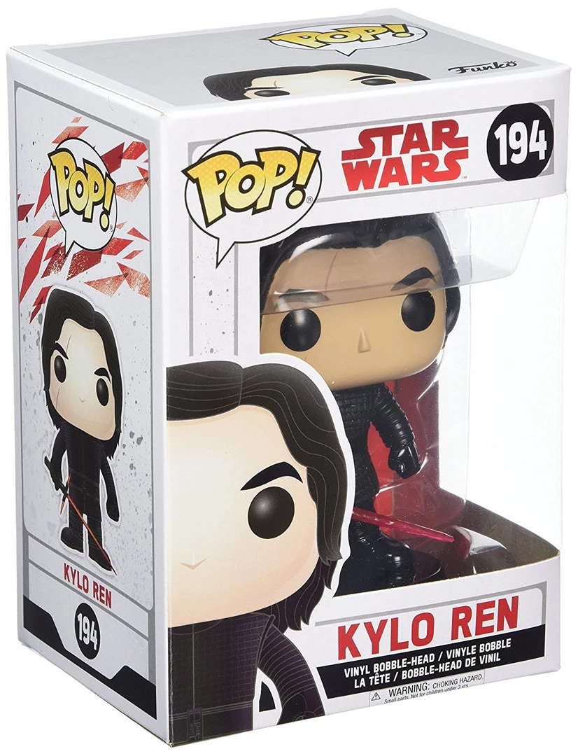Funko POP! Star Wars: The Last Jedi - Kylo Ren - Collectible Figure Funko Pops! 3 Funko POP! Star Wars: The Last Jedi - Kylo Ren - Collectible Figure Funko Pops!