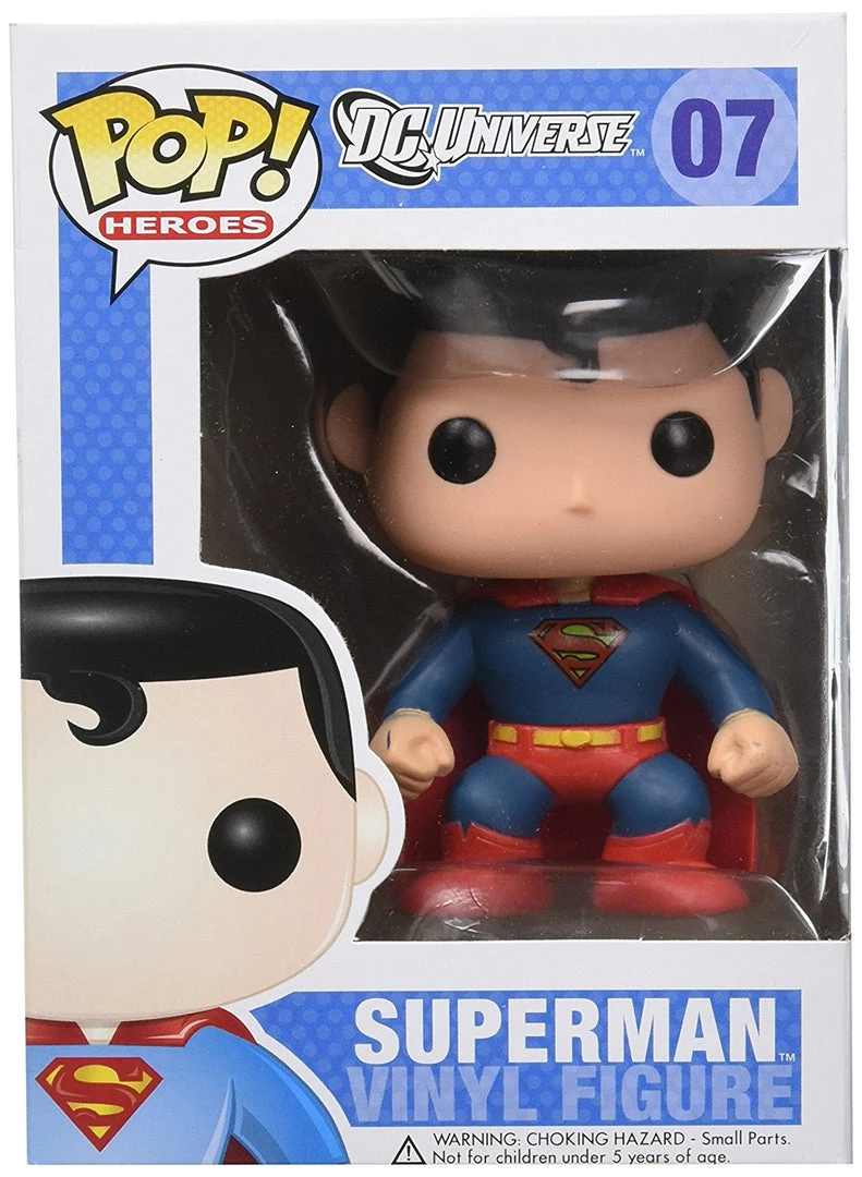Funko DC Universe: Superman POP Heroes Vinyl Figure 4 Funko DC Universe: Superman POP Heroes Vinyl Figure