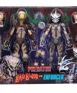 NECA Movies Predator Ultimate Bad Blood Vs Enforcer Action Figures