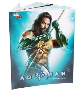 FSC DC Comics DC Aquaman Movie Book And 3D Wood Model Figure Kit