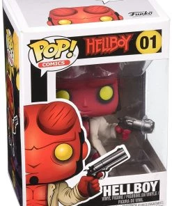 Funko Hellboy - Hellboy W/Jacket & No Horns POP Movies Vinyl Figure
