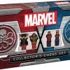 USAopoly Marvel Super Heroes & Villains Chess Set