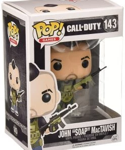 Funko Call Of Duty - John "SOAP" MacTavish Pop Games Vinyl Figure Funko Pops!