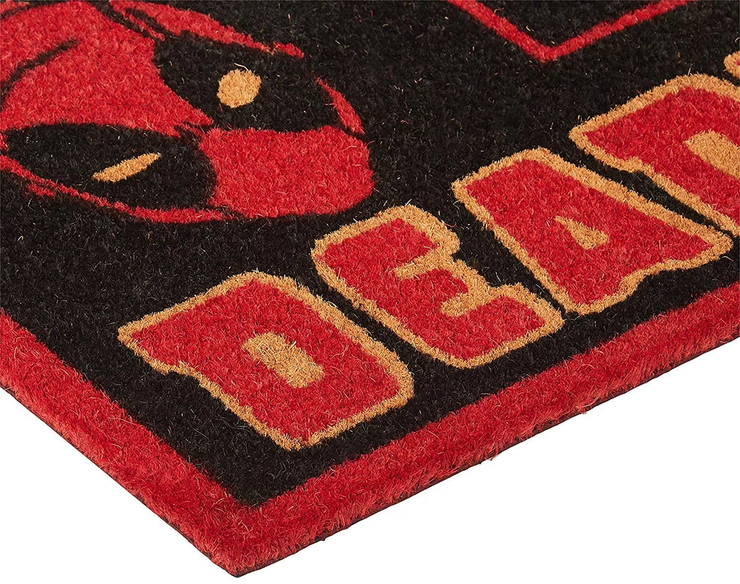 Pyramid America Marvel Deadpool - Doormat "What?" 4 Pyramid America Marvel Deadpool - Doormat "What?"