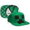 JINX Minecraft Creeper Mob Snapback Baseball Hat