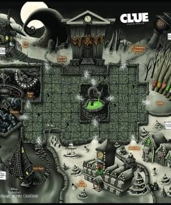 USAopoly Disney Tim Burton’s The Nightmare Before Christmas Clue