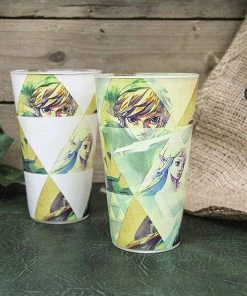 Paladone Legend Of Zelda Color Changing Glass Video Games