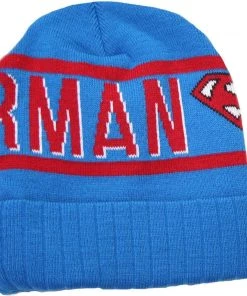 Bioworld DC Comics: Superman Text Cuff Beanie