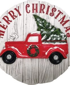 Spoontiques Home Decor & Posters Christmas Truck Stepping Stone