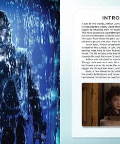 FSC DC Comics DC Aquaman Movie Book And 3D Wood Model Figure Kit