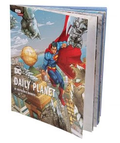 FSC DC Comics Superman Daily Planet Book And 3D Wood Model Kit 