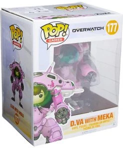 Funko Funko Pops! Pop & Buddy! Games: Overwatch D.VA With MEKA Vinyl Figure