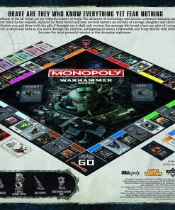USAopoly Warhammer 40,000 Board Game Monopoly Movies