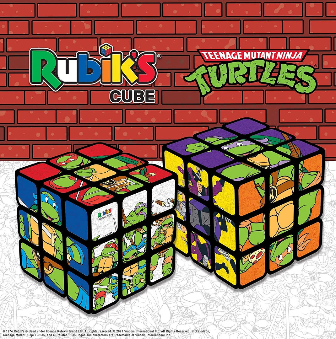 USAopoly Teenage Mutant Ninja Turtles Rubik's Cube 4 USAopoly Teenage Mutant Ninja Turtles Rubik's Cube