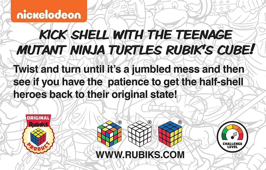 USAopoly Teenage Mutant Ninja Turtles Rubik's Cube 5 USAopoly Teenage Mutant Ninja Turtles Rubik's Cube