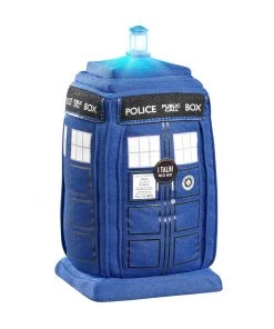 Underground Toys Doctor Who Medium Tardis - Talking & Flashing Plush TV Series