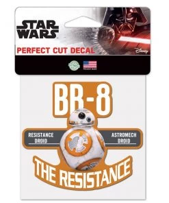 Wincraft Star Wars New Trilogy BB-8 Perfect Cup Color Decal Movies