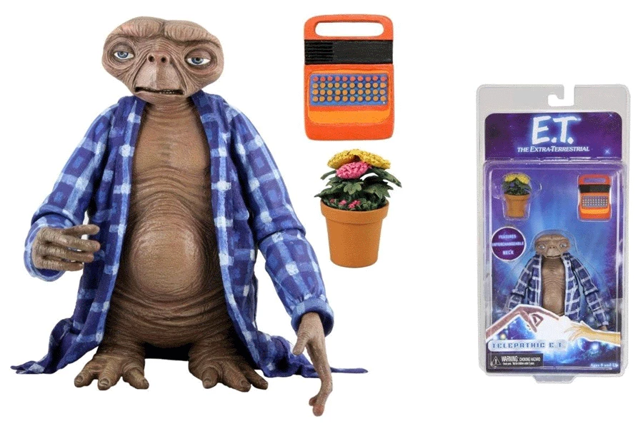 NECA Movies E.T. - 5" Telephatic The Extra-Terrestrial Figure 3 NECA Movies E.T. - 5" Telephatic The Extra-Terrestrial Figure