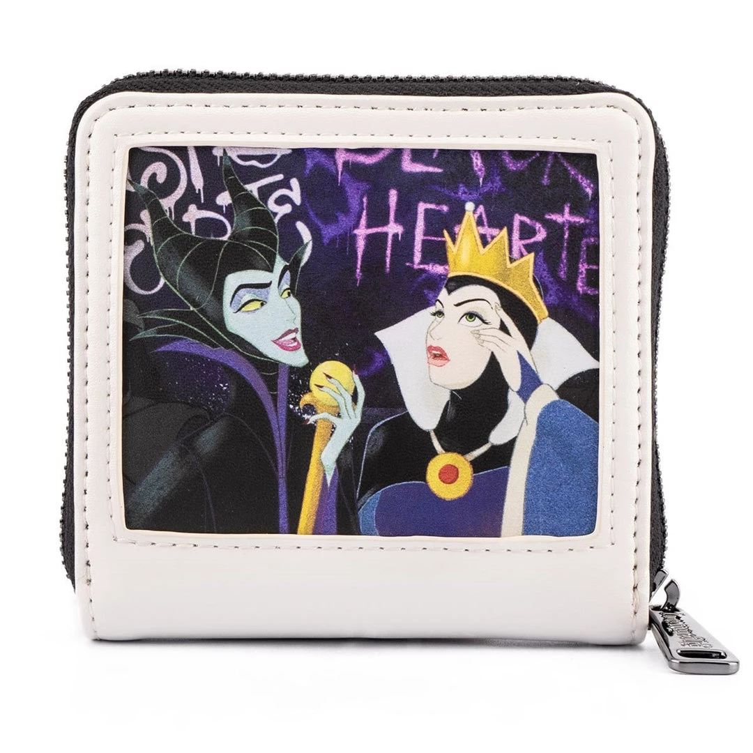 Loungefly Disney Villains Club Zip-Around Wallet 5 Loungefly Disney Villains Club Zip-Around Wallet