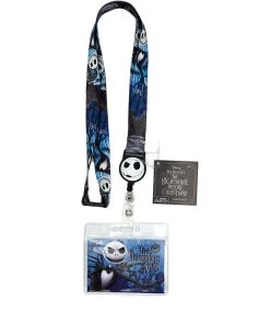 Monogram The Nightmare Before Christmas Jack Lanyard With Retractable Card Holder Disney