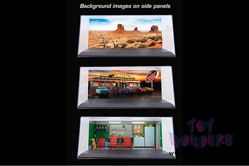 Die Cast Collectibles Figures Acrylic Display Case For A 1:18 Scale Model Car 8 Die Cast Collectibles Figures Acrylic Display Case For A 1:18 Scale Model Car