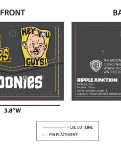Ripple Junction Movies The Goonies Skull And Sloth 2-Pack Enamel Pins