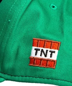 JINX Minecraft Creeper Mob Snapback Baseball Hat