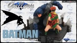 Diamond The Dark Knight Returns Batman & Robin Deluxe PVC Figure Diorama