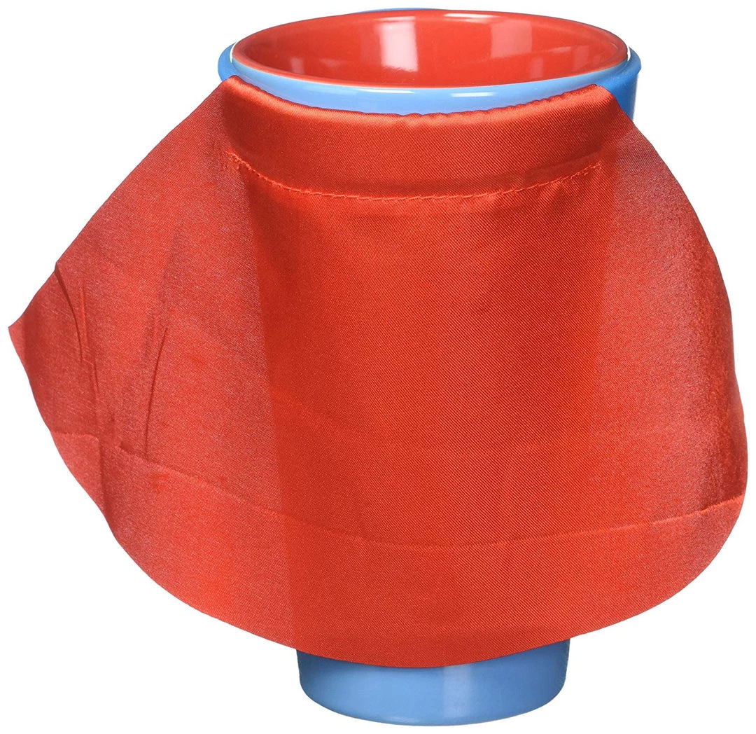 DC Comics ICUP DC Superman Molded Caped Ceramic Pint Glass, Clear 4 DC Comics ICUP DC Superman Molded Caped Ceramic Pint Glass, Clear