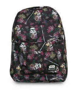 Loungefly Star Wars Floral Print Laptop Backpack