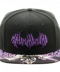 Bioworld DC Batman Joker Sublimated Bill Snapback Cap