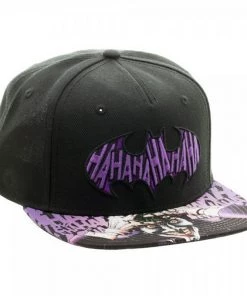 Bioworld DC Batman Joker Sublimated Bill Snapback Cap