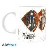 Abysse America Houseware Shield Hero - Four Heroes Mug, 11 Oz. 2 Abysse America Houseware Shield Hero - Four Heroes Mug, 11 Oz.