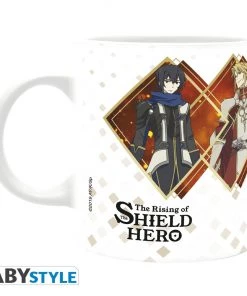 Abysse America Houseware Shield Hero - Four Heroes Mug, 11 Oz.