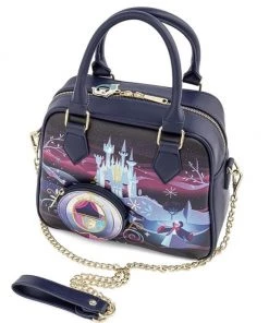 Loungefly Disney Cinderella Castle Series Chain Strap Crossbody 11 Loungefly Disney Cinderella Castle Series Chain Strap Crossbody