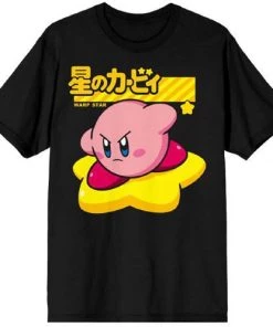 Bioworld Kirby Warp Star T-shirt Anime