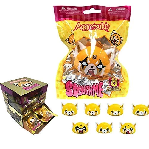 U.C.C. Distributing Anime Aggretsuko Squishy Me Sanrio Scented Mochi Jelly Squishy Toy : Random 3 U.C.C. Distributing Anime Aggretsuko Squishy Me Sanrio Scented Mochi Jelly Squishy Toy : Random
