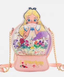 Danielle Nicole Alice In Wonderland Snow Globe I Love Wonderland Crossbody