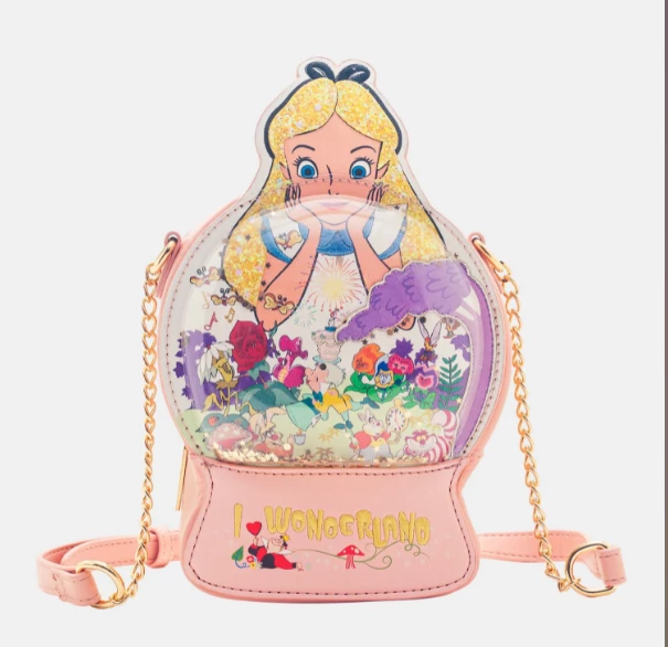 Danielle Nicole Alice In Wonderland Snow Globe I Love Wonderland Crossbody 3 Danielle Nicole Alice In Wonderland Snow Globe I Love Wonderland Crossbody