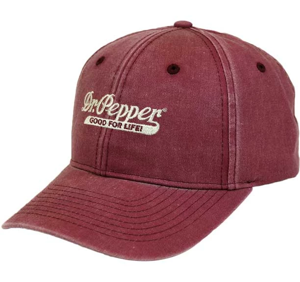 H3 Sportgear Hats Dr Pepper Wine Flat Adjustable Hat 3 H3 Sportgear Hats Dr Pepper Wine Flat Adjustable Hat