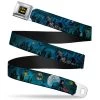Buckle-Down DC Comics Batman Gothic Knights Poses Webbing Seatbelt Buckle Belt