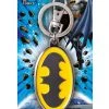 Monogram DC Batman Colored Logo Pewter Key Ring