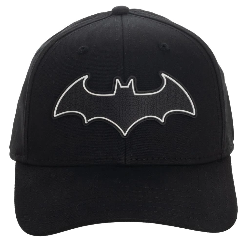 Bioworld Batman Rubber Weld Flex Fit Hat 3 Bioworld Batman Rubber Weld Flex Fit Hat