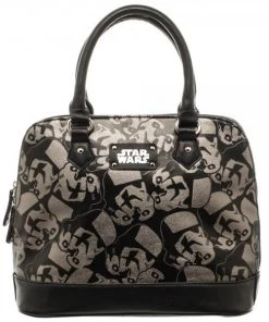 Bioworld Disney Star Wars: Storm Trooper Dome Satchel With Metal Charm