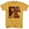 American Classics Movies The Big Lebowski Life Goes On Man Ginger Adult T-shirt