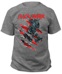 Impact Marvel Black Panther Clawing Adult T-shirt