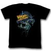American Classics Back To The Future Movie Lightning Car Adult Unisex T-Shirt Tee